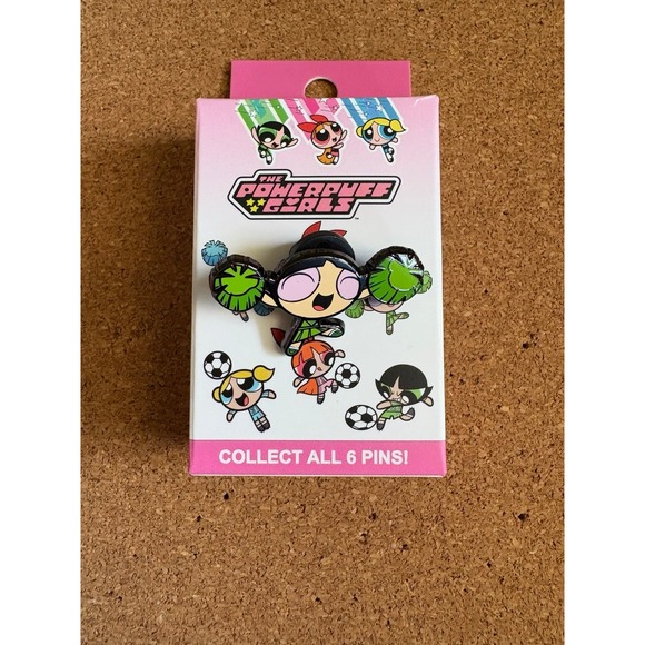 The Powerpuff Girls Soccer and Cheerleader Blind Box Pin- Buttercup - Picture 1 of 2